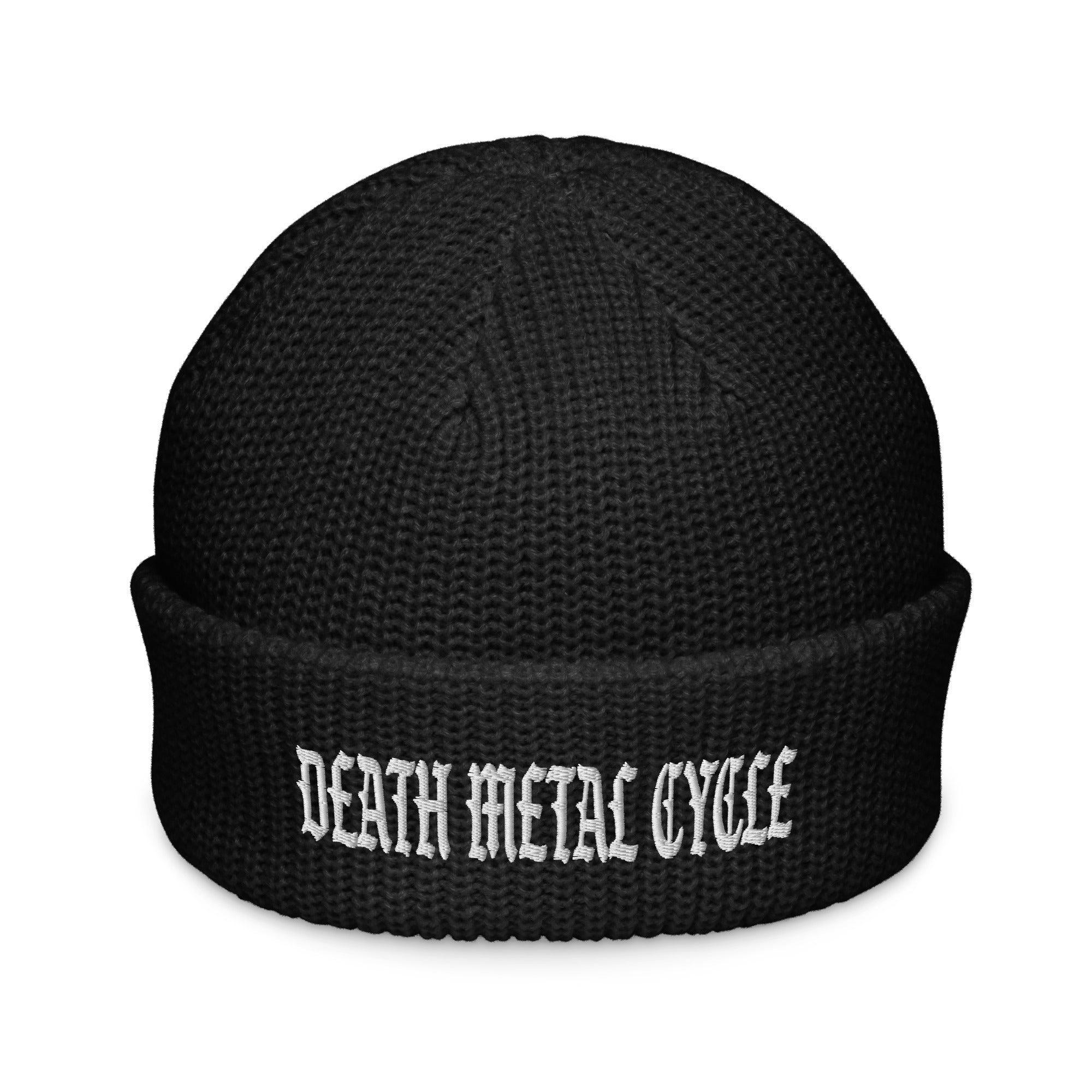 DMC Fisherman beanie – DEATH METAL CYCLE