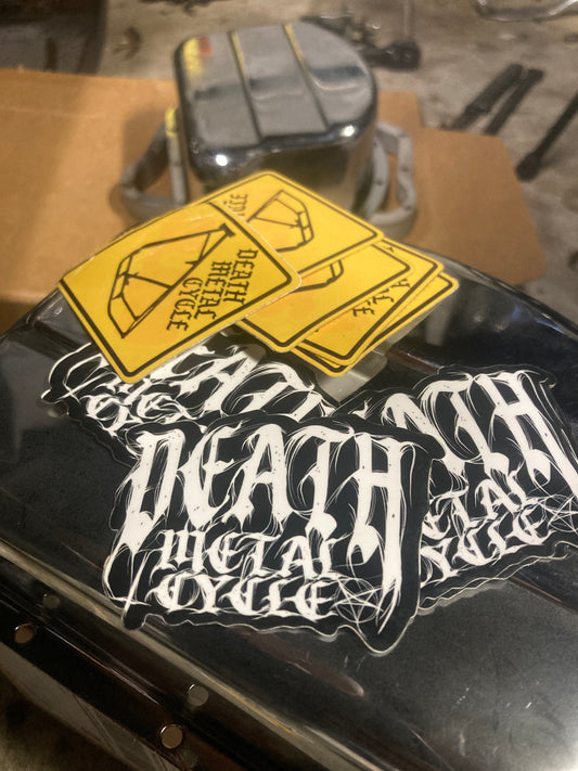 Death Metal Cycle Stickers